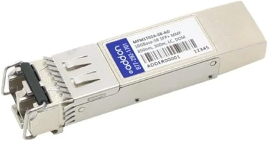 AddOn Mellanox Mfm1t02a-SR Compatible TAA Compliant 10Gbase-SR SFP+ Transceiver