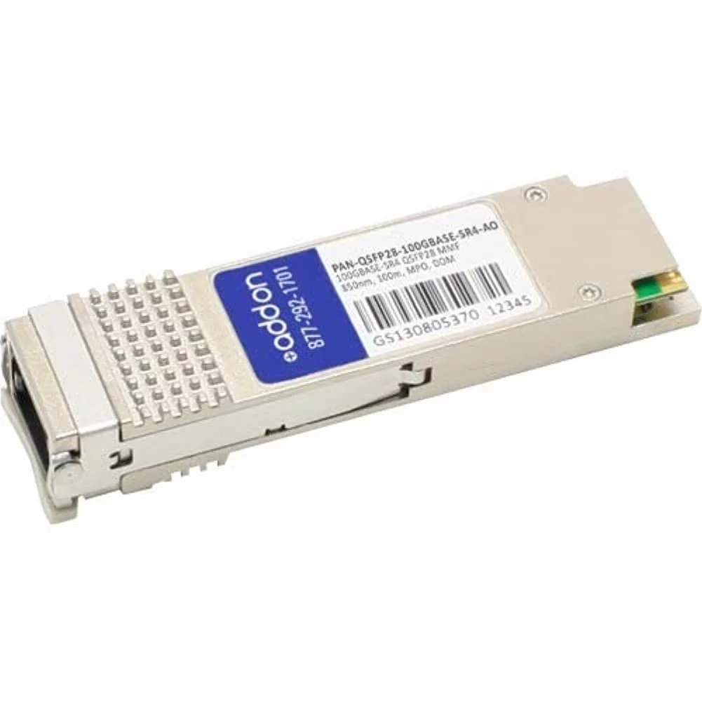 ADDON PALO ALTO NETWORKS PAN-QSFP28-100GBASE-SR4 COMPATIBLE TAA COMPLIANT 100GBA