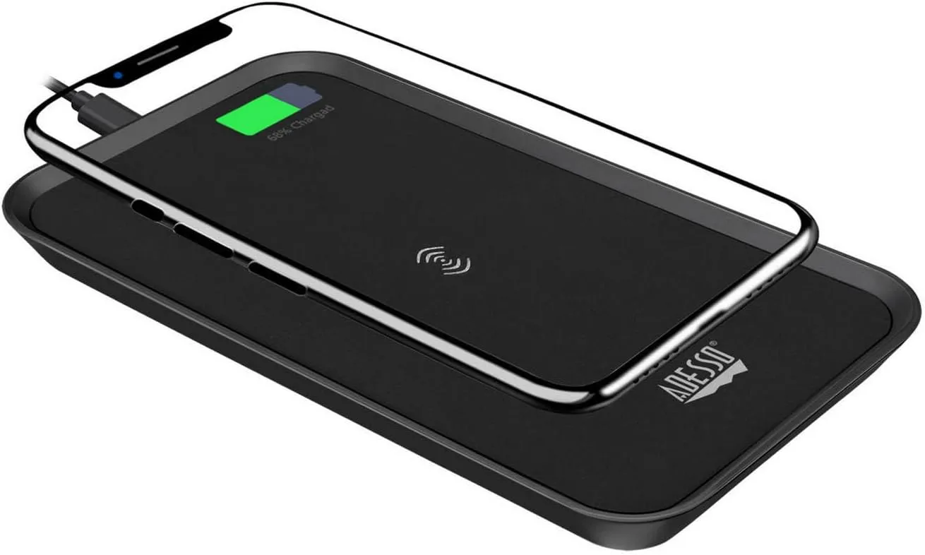 10W Max Qi-Certified 3-Coil Wireless Charging Pad AUH-1030