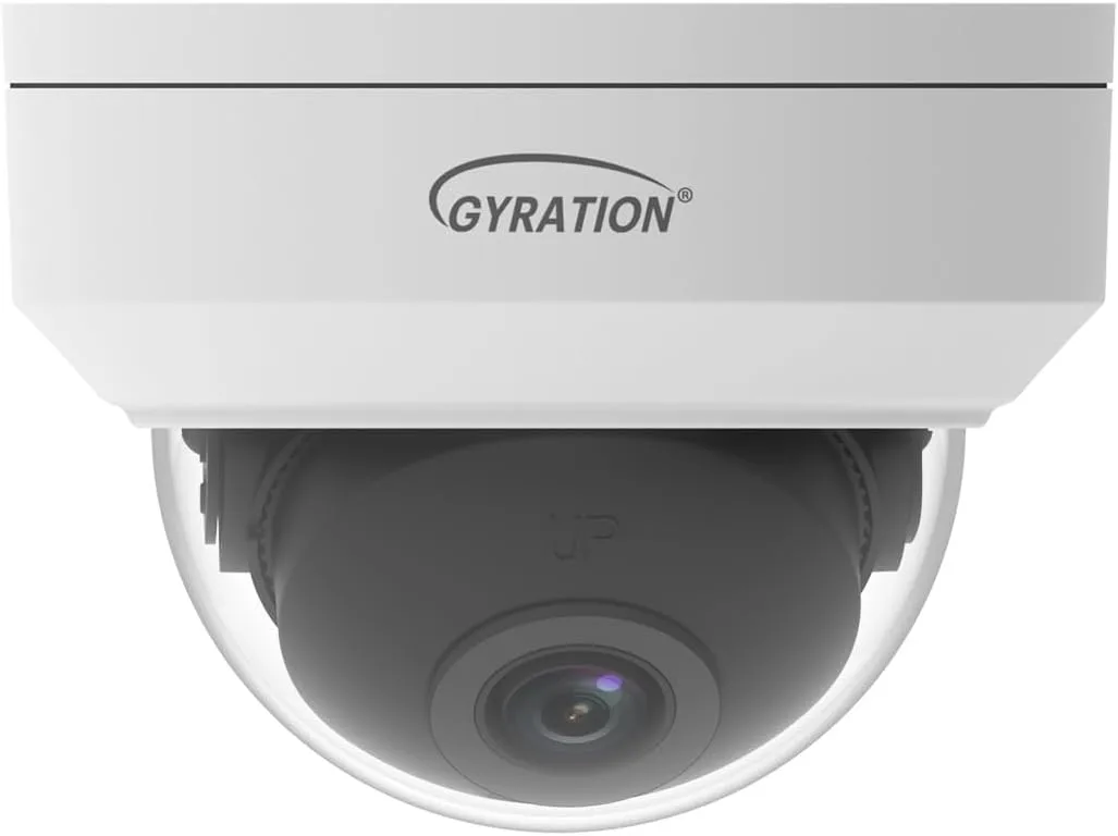 4MP Outdoor IR Fixed Dome Camera with 120dB WDR Starlight Technology IP67 Waterproof PoE Power Built-in Microphone and 256GB