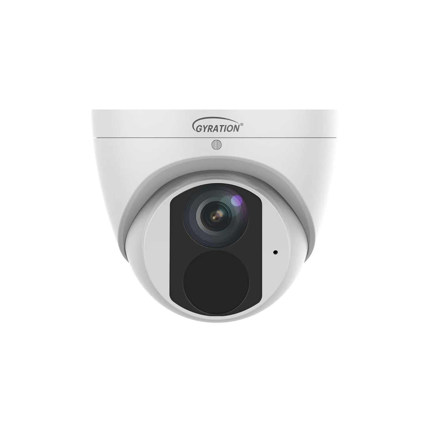 4MP Outdoor IR Fixed Turret Camera Waterproof with Built-in Microphone Edge Storage 120dB WDR PoE Smart IR 256GB Micro SD