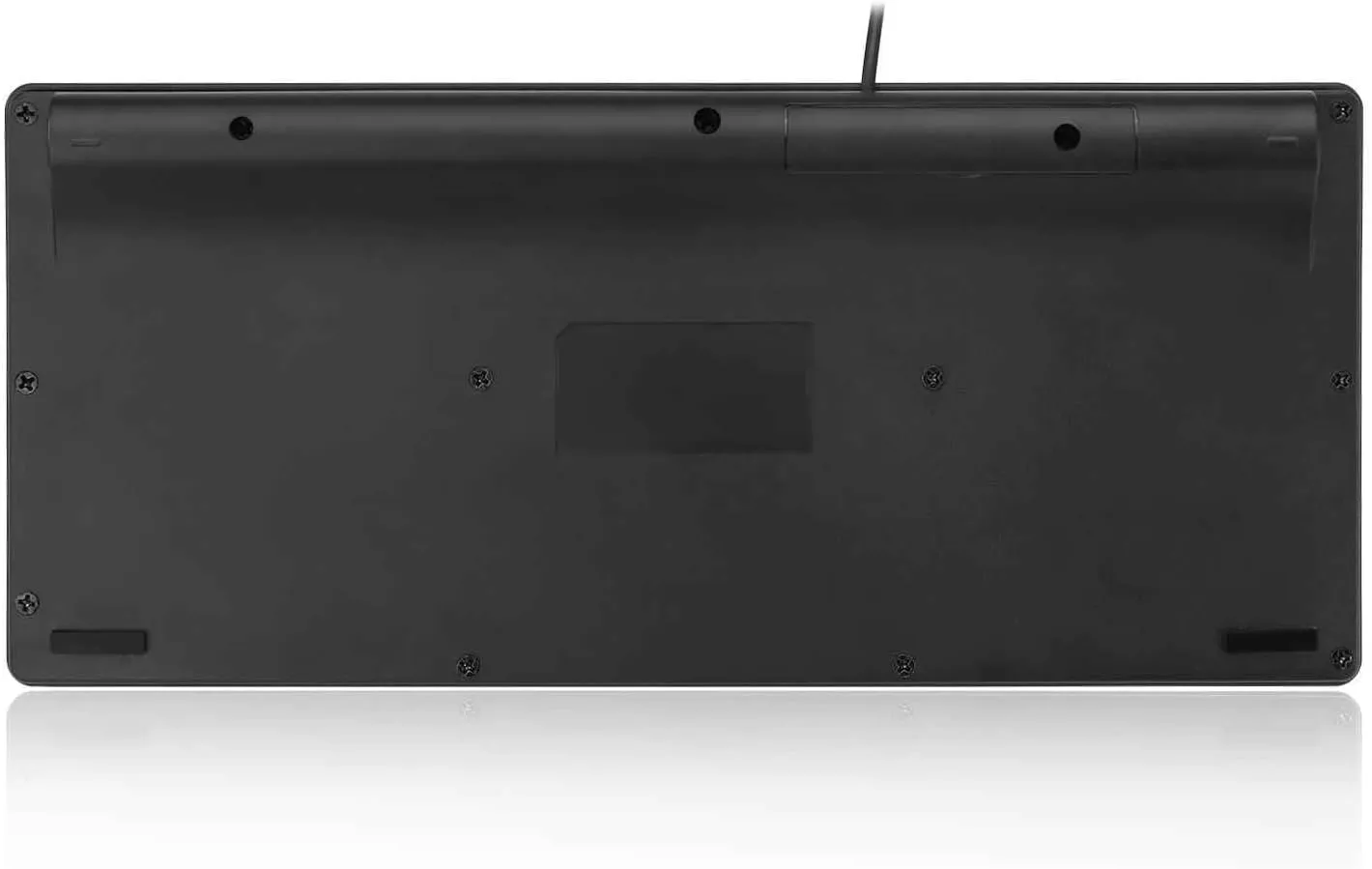 Adesso AKB-111UB SlimTouch Mini Keyboard, USB/PS2, Black