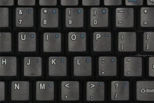 Adesso AKB-410UB SlimTouch Mini USB Keyboard With Built-In Touchpad, Black