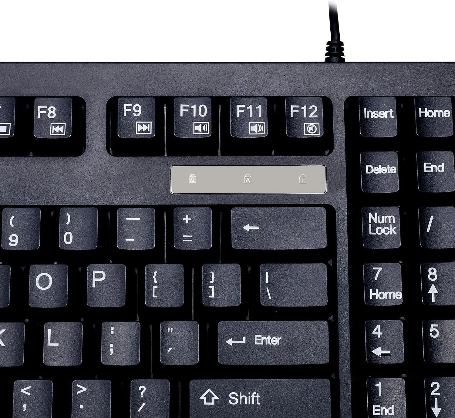 AKB-425UB - Easytouch Rackmount USB Touchpad Keyboard, Black