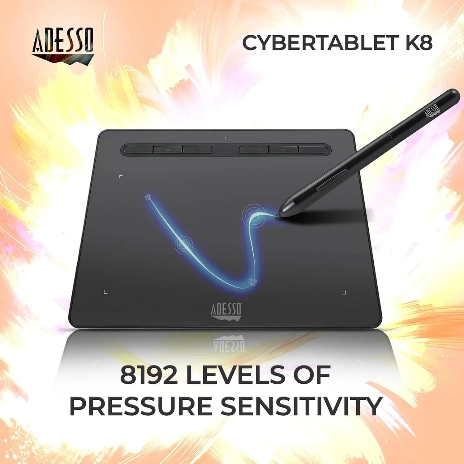 ADESSO Cybertablet Graphic Drawing Tablet