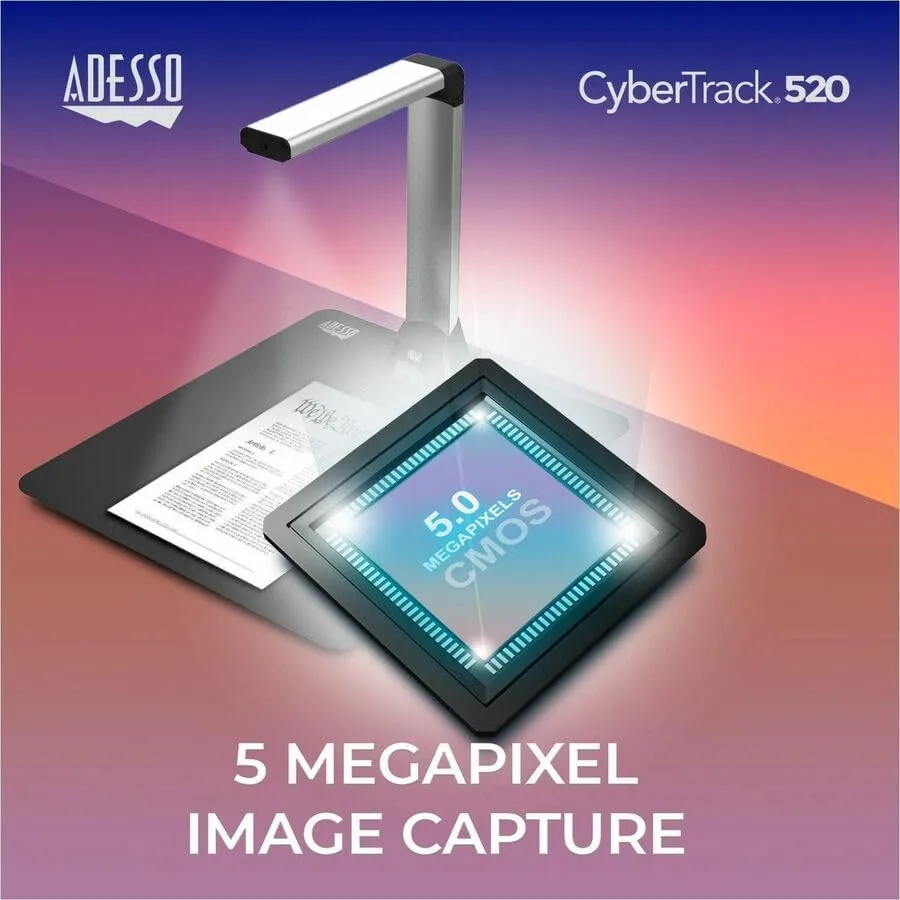 5 Megapixel Document Camera for Teacher Scanner with Multi-Language OCR Text Recognition Real-time Projection