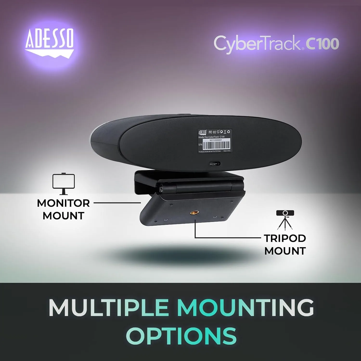 4K Webcam for Conference and Meeting Room, PC and Laptop with Remote Control Ultra HD Boardroom Camera with 8MP CMOS Sensor