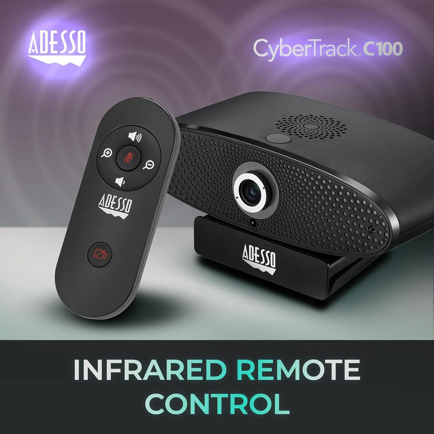 4K Webcam for Conference and Meeting Room, PC and Laptop with Remote Control Ultra HD Boardroom Camera with 8MP CMOS Sensor