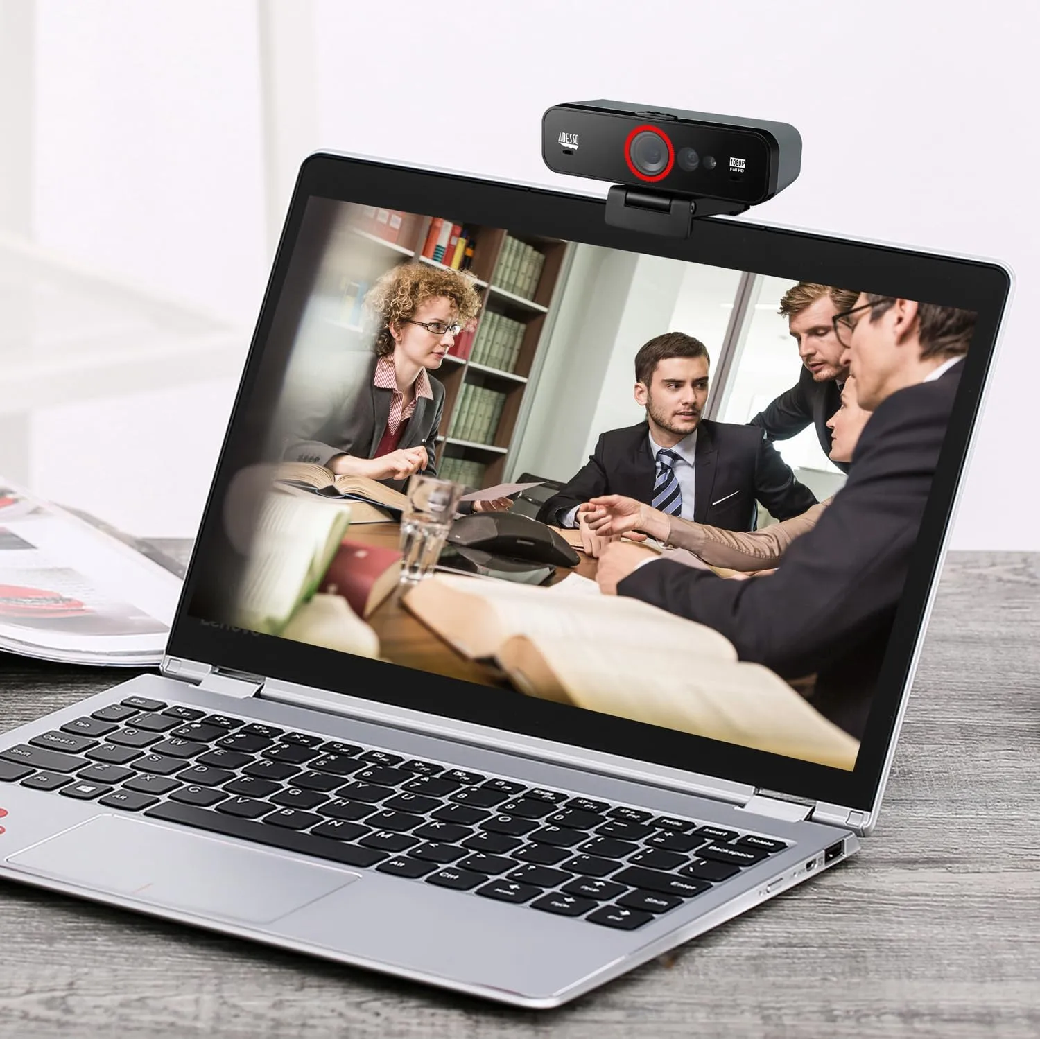 CyberTrack F1 1080P HD Fixed Focus USB Windows Hello Webcam