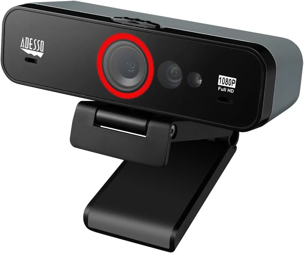 CyberTrack F1 1080P HD Fixed Focus USB Windows Hello Webcam