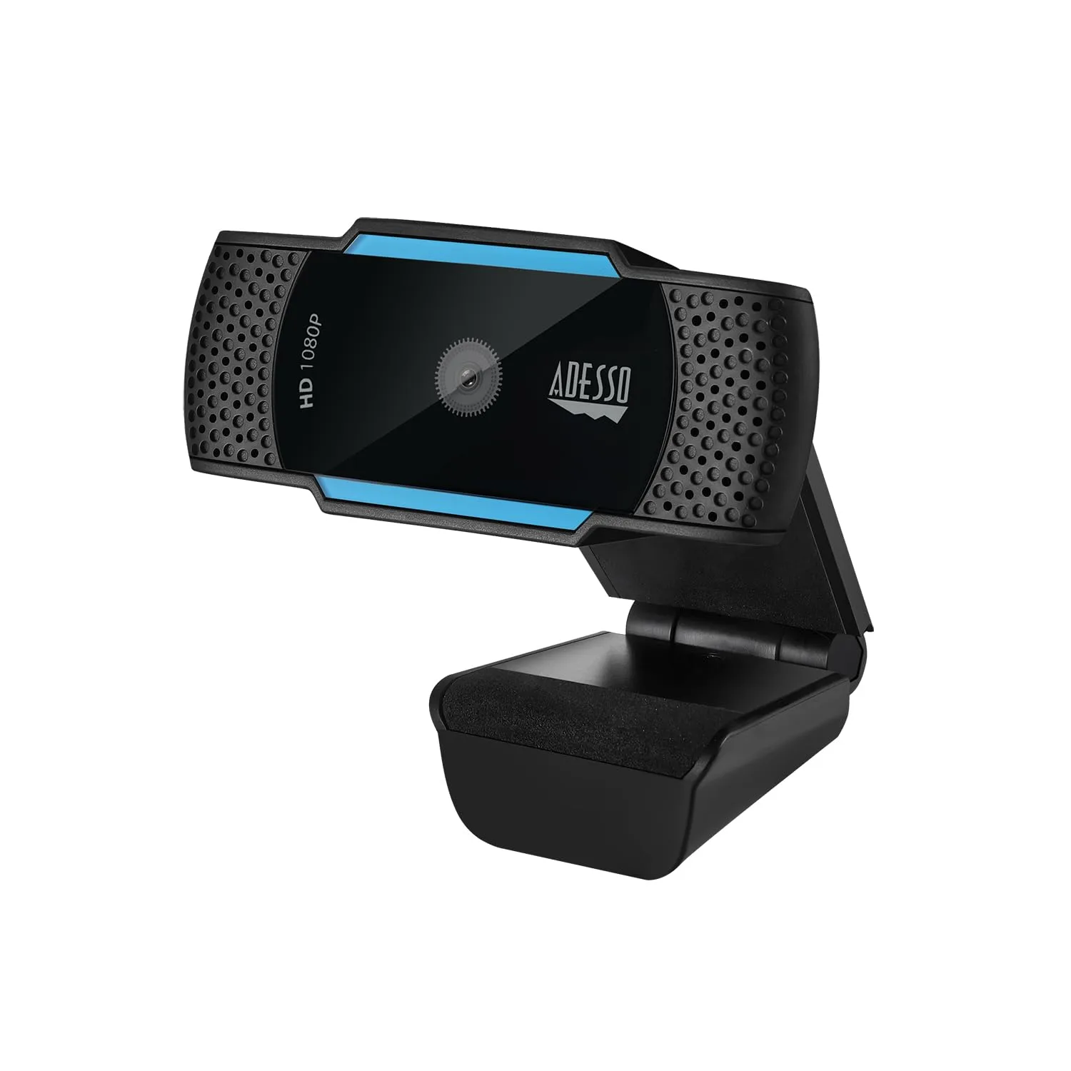 CyberTrack H5-TAA 1080P HD Auto Focus Webcam with Built-in Dual Microphone, Tripod Mount and Privacy Shutter Cover TAA Compliant