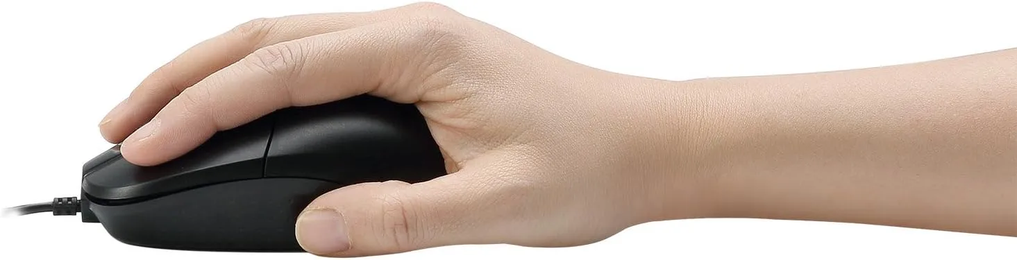 ADESSO HC-3003 3-Button Wired Optical Scroll Mouse