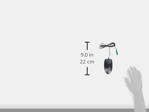 ADESSO HC-3003 3-Button Wired Optical Scroll Mouse