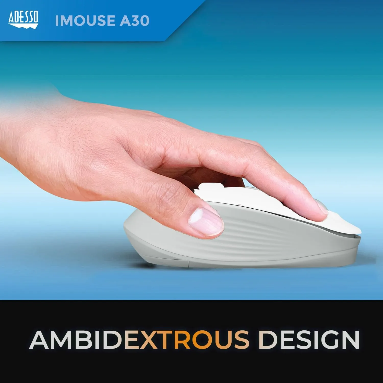 ADESSO iMouse A30 Wireless Mouse with AI Copilot Button