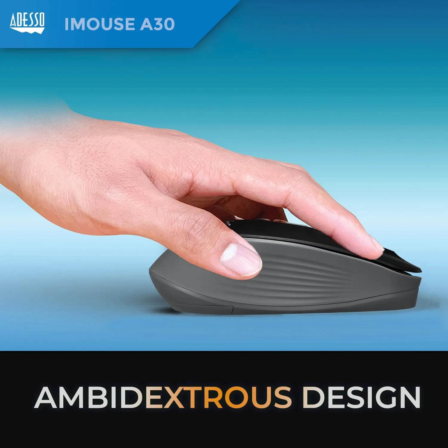 ADESSO iMouse A30 Wireless Mouse with AI Copilot Button