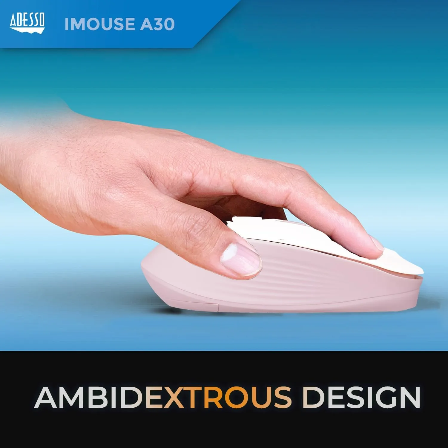 ADESSO iMouse A30 Wireless Mouse with AI Copilot Button