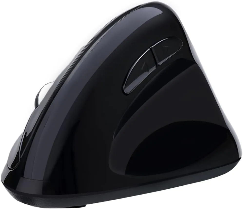 iMouse E30 2.4GHz Wireless Ergonomic Vertical Mouse Adjustable DPI Programmable Driver Optical Sensor Right Handed