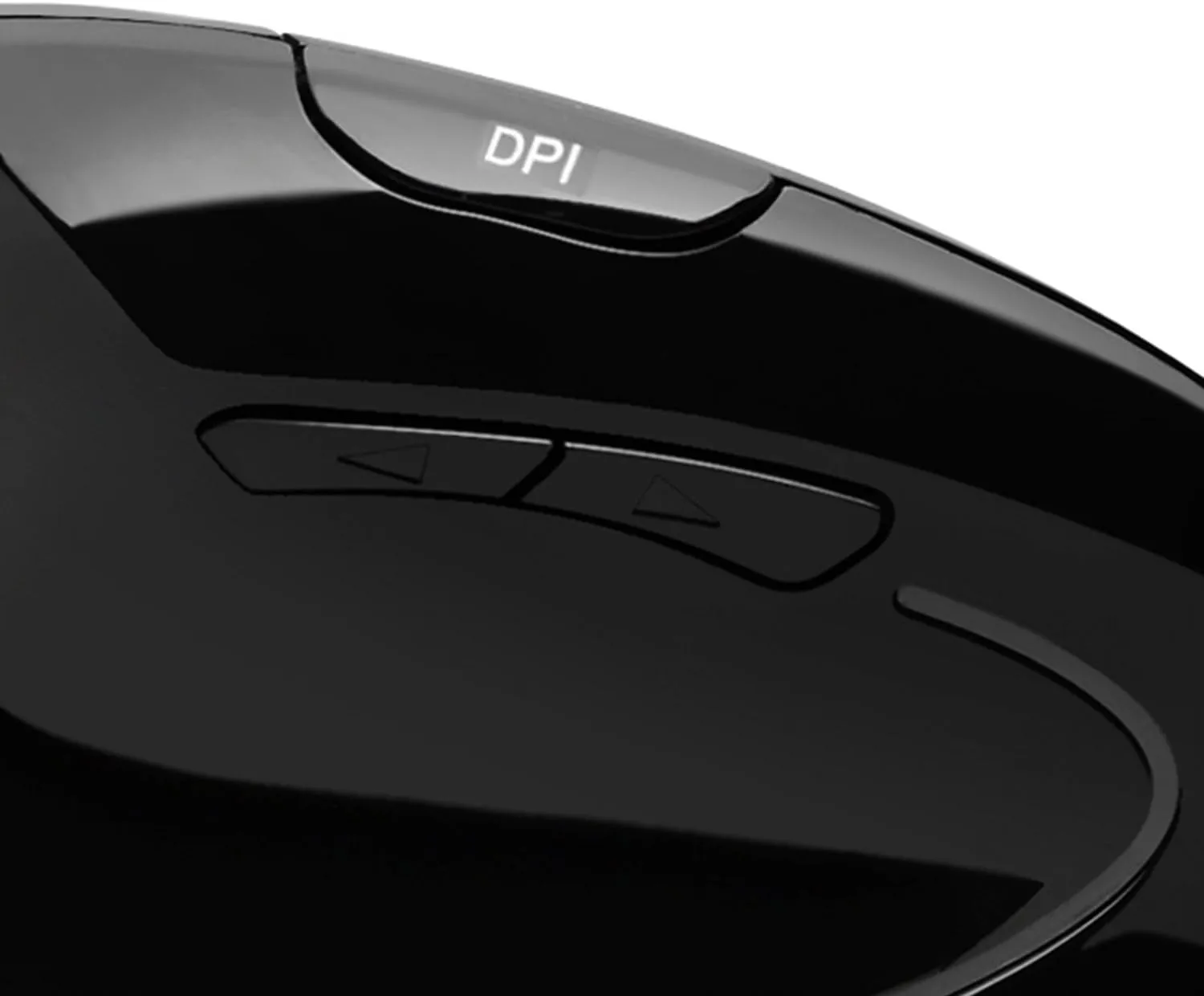 iMouse E90 - Wireless Left-Handed Vertical Ergonomic Mouse, Black