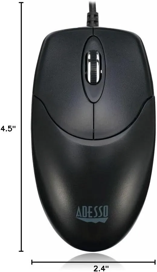 iMouse M6C-TAA USB Type-C Desktop Full Size Mouse TAA Certified