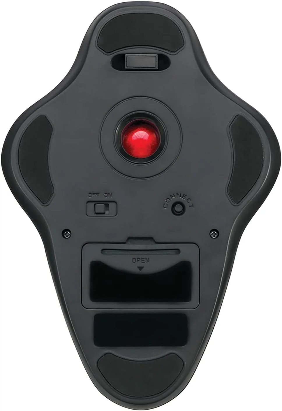 iMouse T40 Wireless Ergonomic Finger Trackball Mouse with Nano USB Receiver, Programmable 7 Button Design