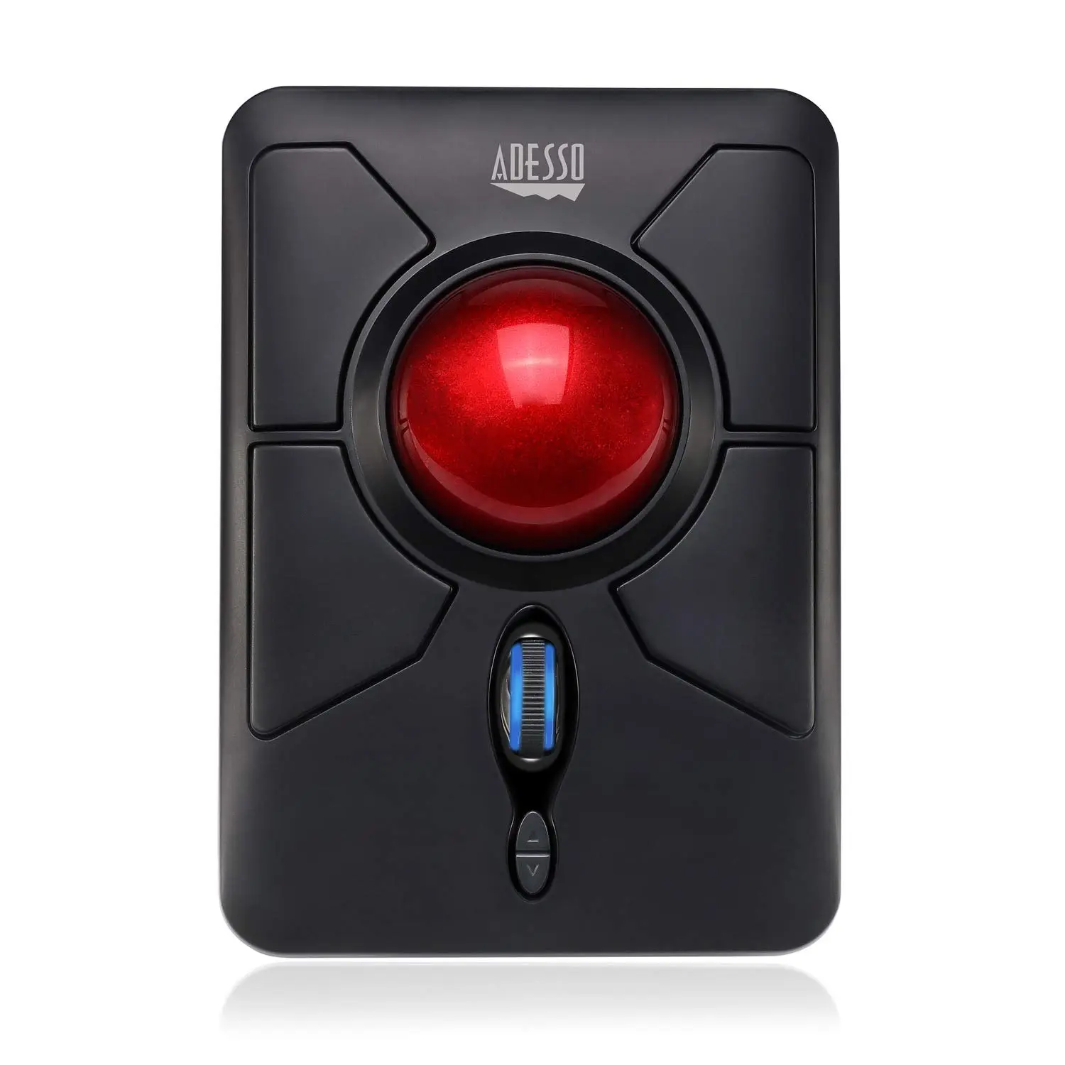 iMouse T50 Wireless Ergonomic Finger Trackball Mouse with Nano USB Receiver, Programmable 7 Button Design, and 5 Level DPI Switch, for Left and Right Hand