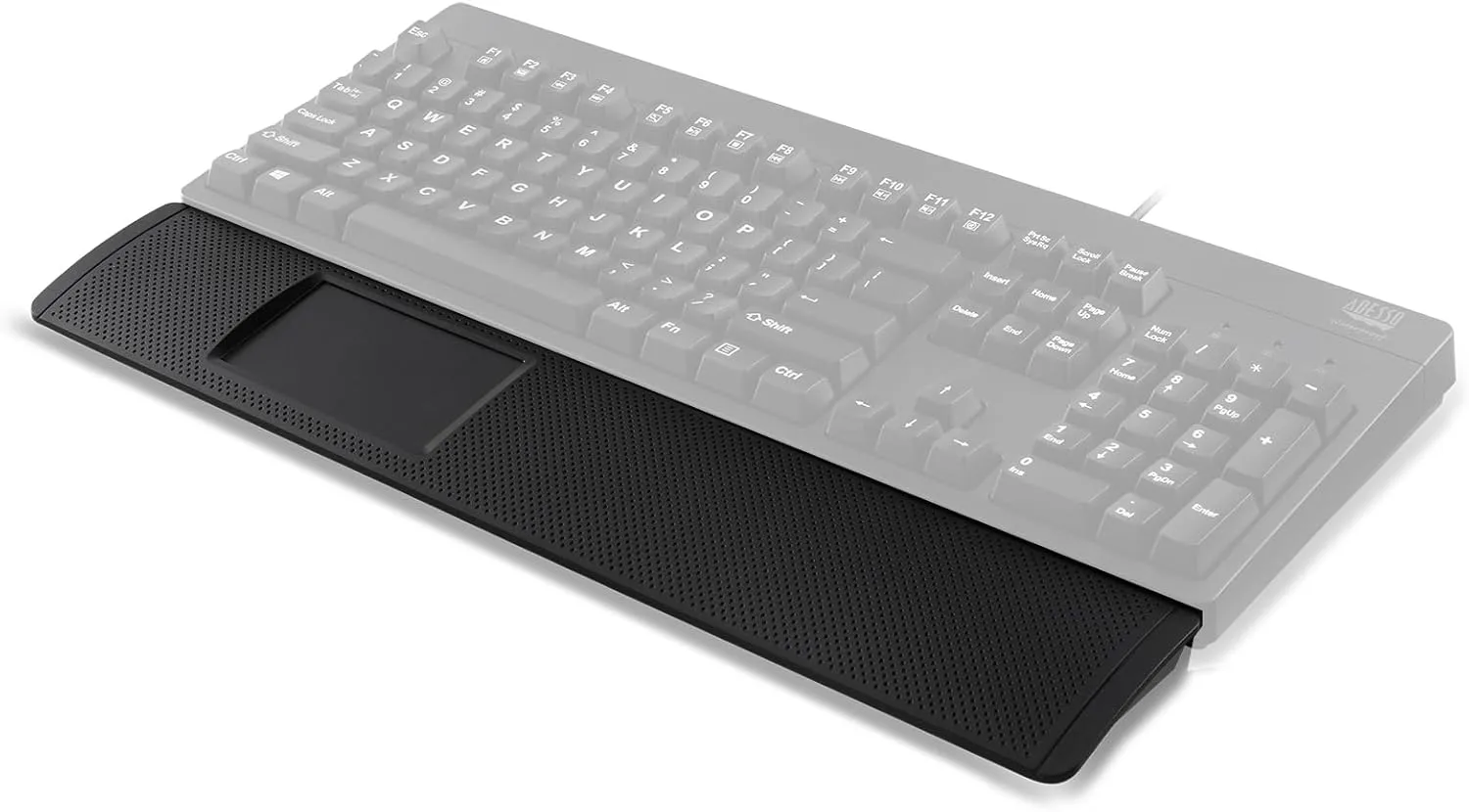 iMouse T60 2.4GHz USB Wireless Touchpad with Armrest, Ergonomic Design, Built-in Multiple Gesture Controls
