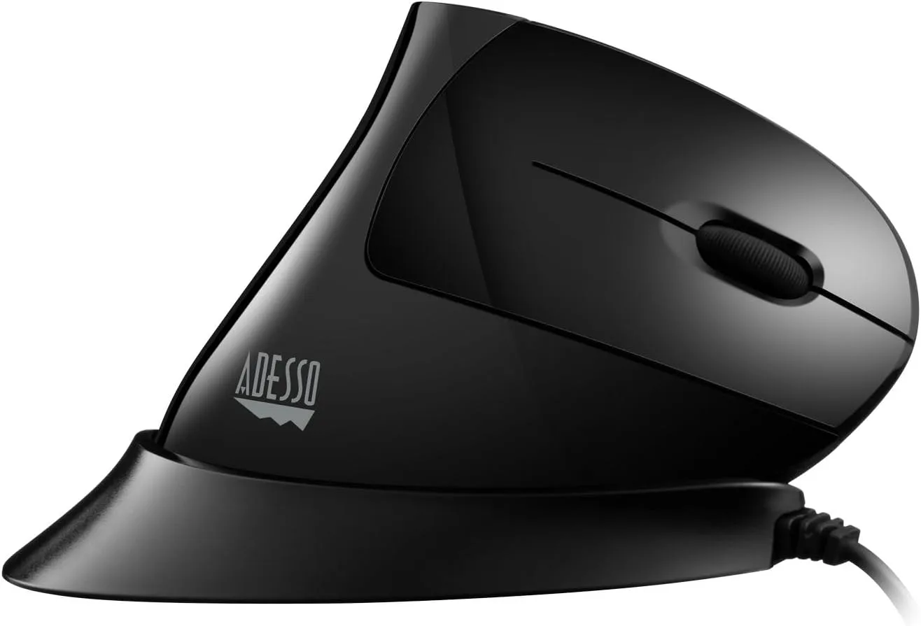 iMouse V3-TAA USB Adjustable Wrist Angle Vertical Ergonomic Mouse Made in Taiwan (TAA Compliant)
