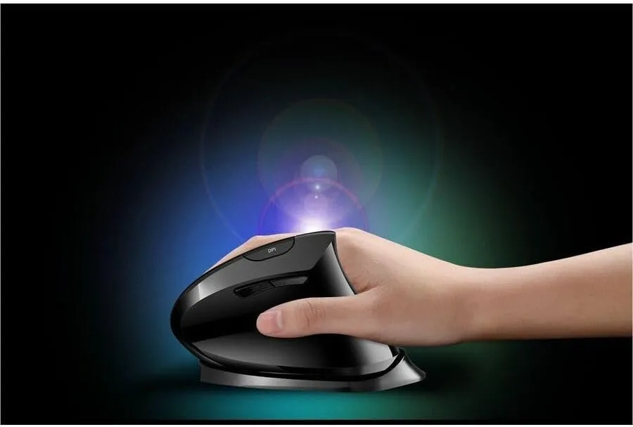 iMouse V30 Wireless Adjustable Vertical Ergonomic Mouse with DPI Switch
