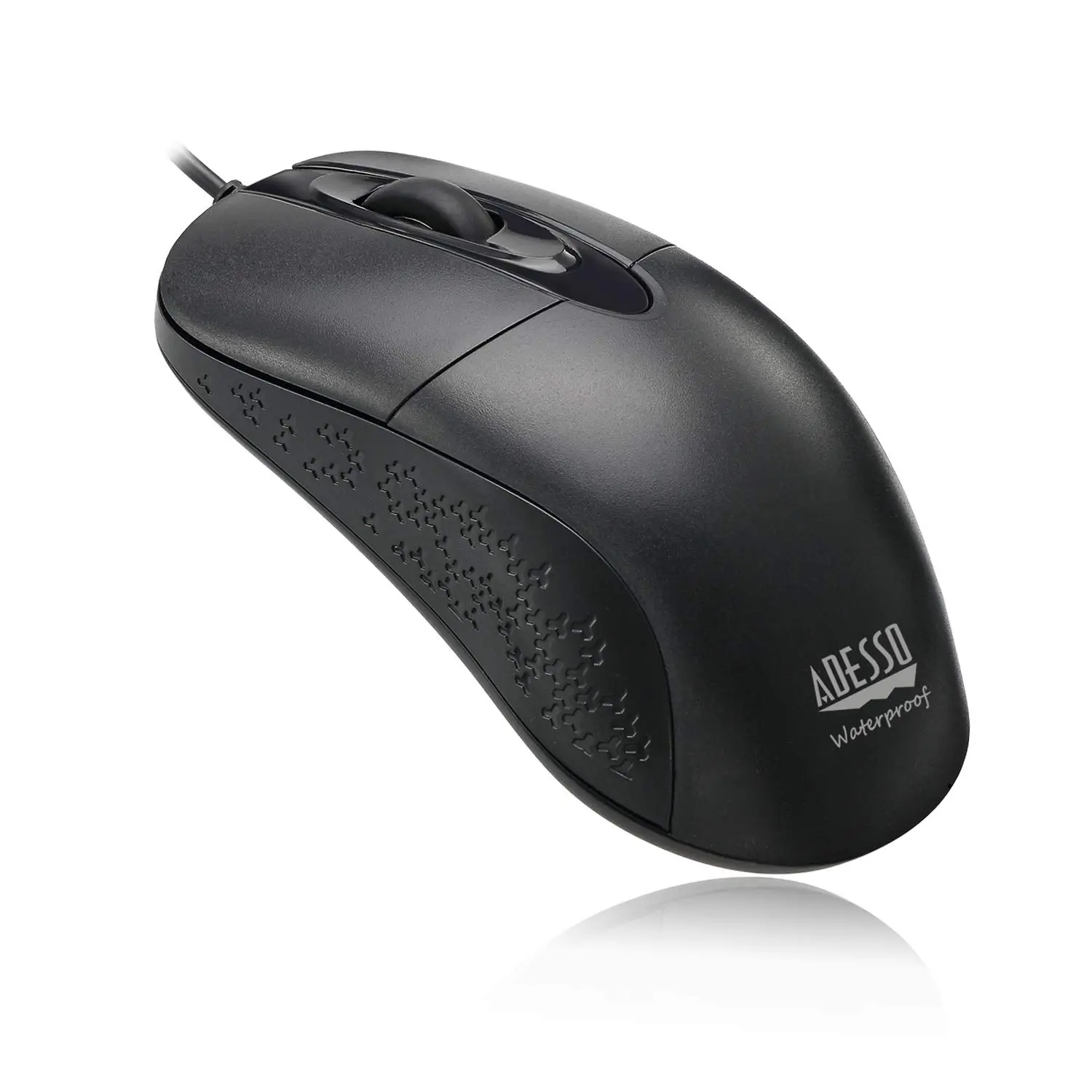 iMouse W4 Waterproof Wired Optical Mouse 1000 DPI USB Computer Mouse for Windows Mac IP66 Water Resistant Design