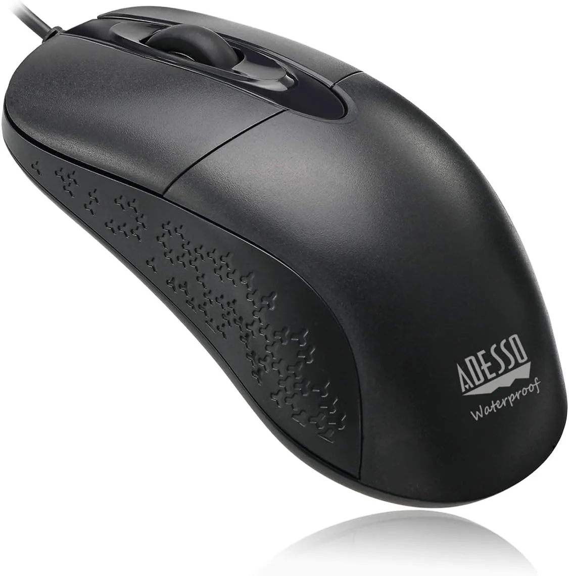 iMouse W4 Waterproof Wired Optical Mouse 1000 DPI USB Computer Mouse for Windows Mac IP66 Water Resistant Design