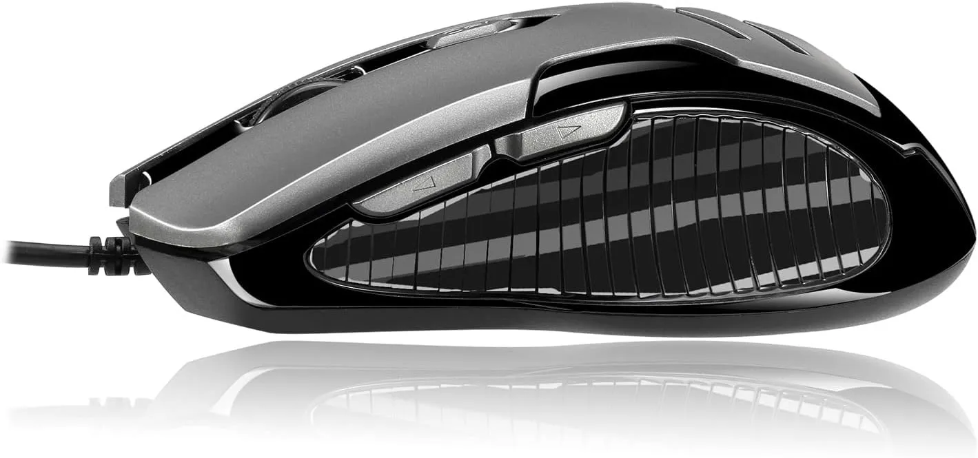 iMouse X1 Multi-Color 6-Button Gaming Mouse with Optical Sensor and DPI Switch