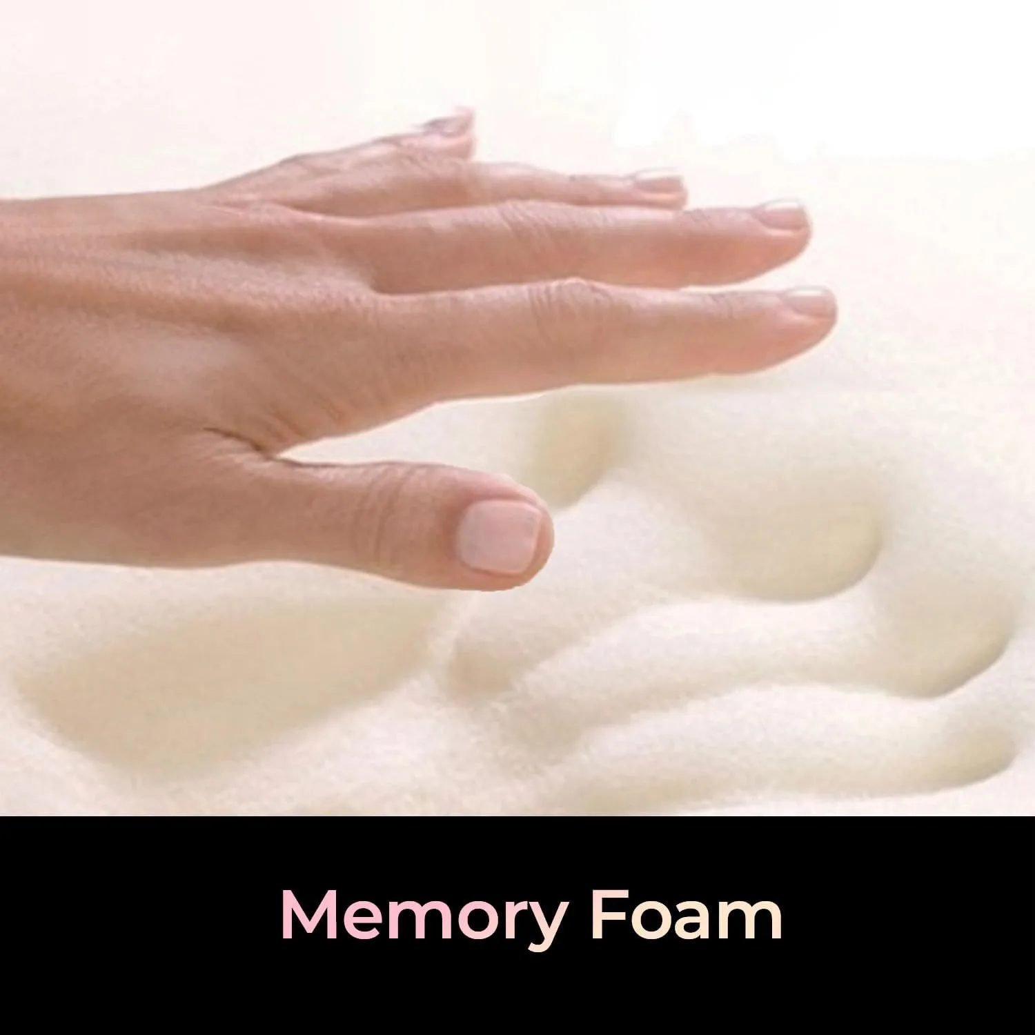 ADESSO Keyboard Wrist Rest Ergonomic Memory Foam Support Pad for Office Gaming