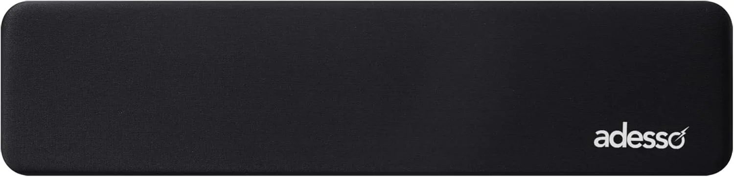 ADESSO Keyboard Wrist Rest Ergonomic Memory Foam Support Pad for Office Gaming