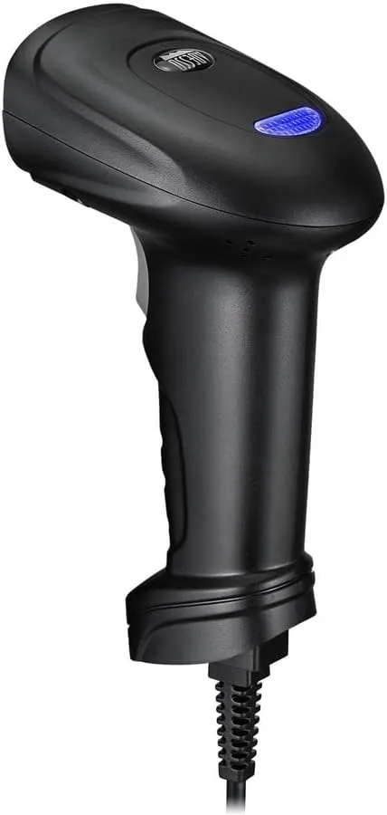 Adesso NuScan 1600U 1D Handheld CCD Barcode Scanner (USB) - Cable Connectivity - 300 scan/s - 16in Scan Distance