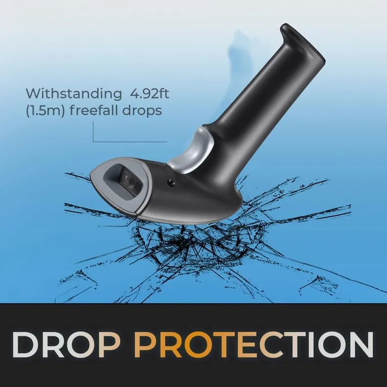Adesso NuScan 2900 2D Barcode Scanner - Bluetooth, 2.4GHz & USB