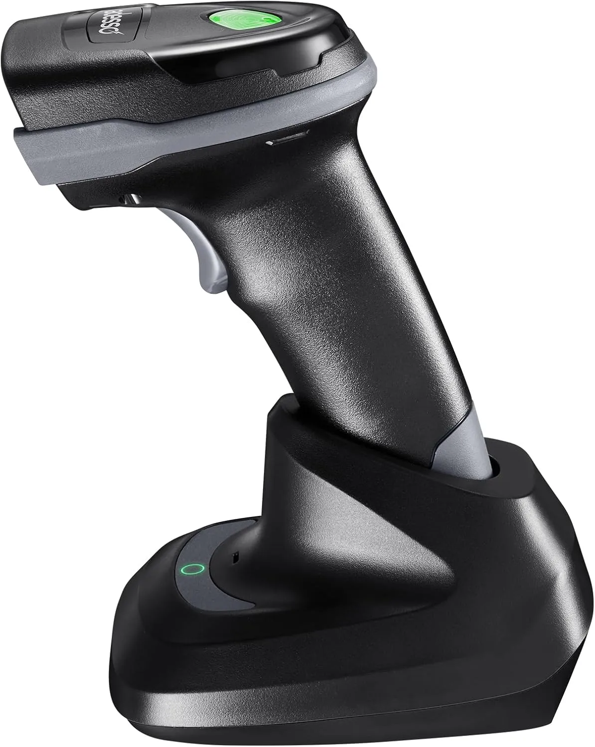 Adesso NuScan 3000 Wireless 2D Barcode Scanner with 3-Mode (Bluetooth/2.4GHz/USB) - Handheld CMOS Scanner with Charging Cradle, 12-inch Scan Depth, Made in Taiwan