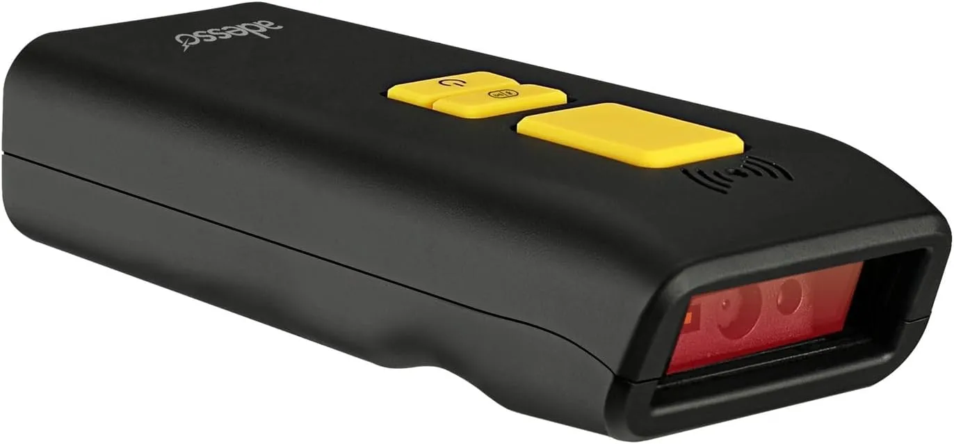 Adesso NuScan 3500 2D Barcode Scanner with Bluetooth & 2.4GHz Wireless Technology, Waterproof IP67 Rating
