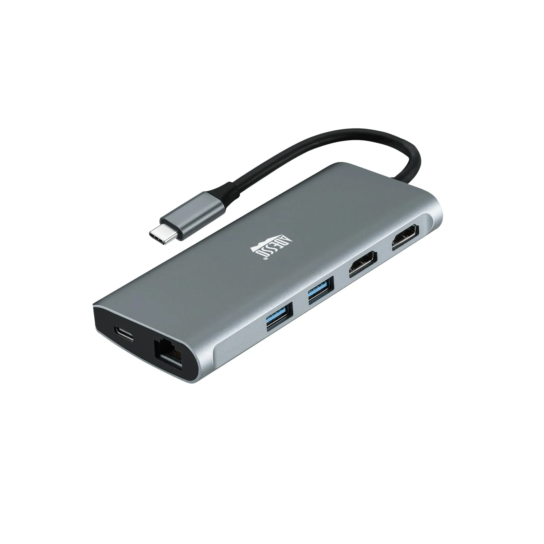 USB C Docking Station Multiport Adapter Dongle Type C Hub 2 HDMI Support 8K, RJ45 Ethernet Port, 100W PD Charging, 3*USB