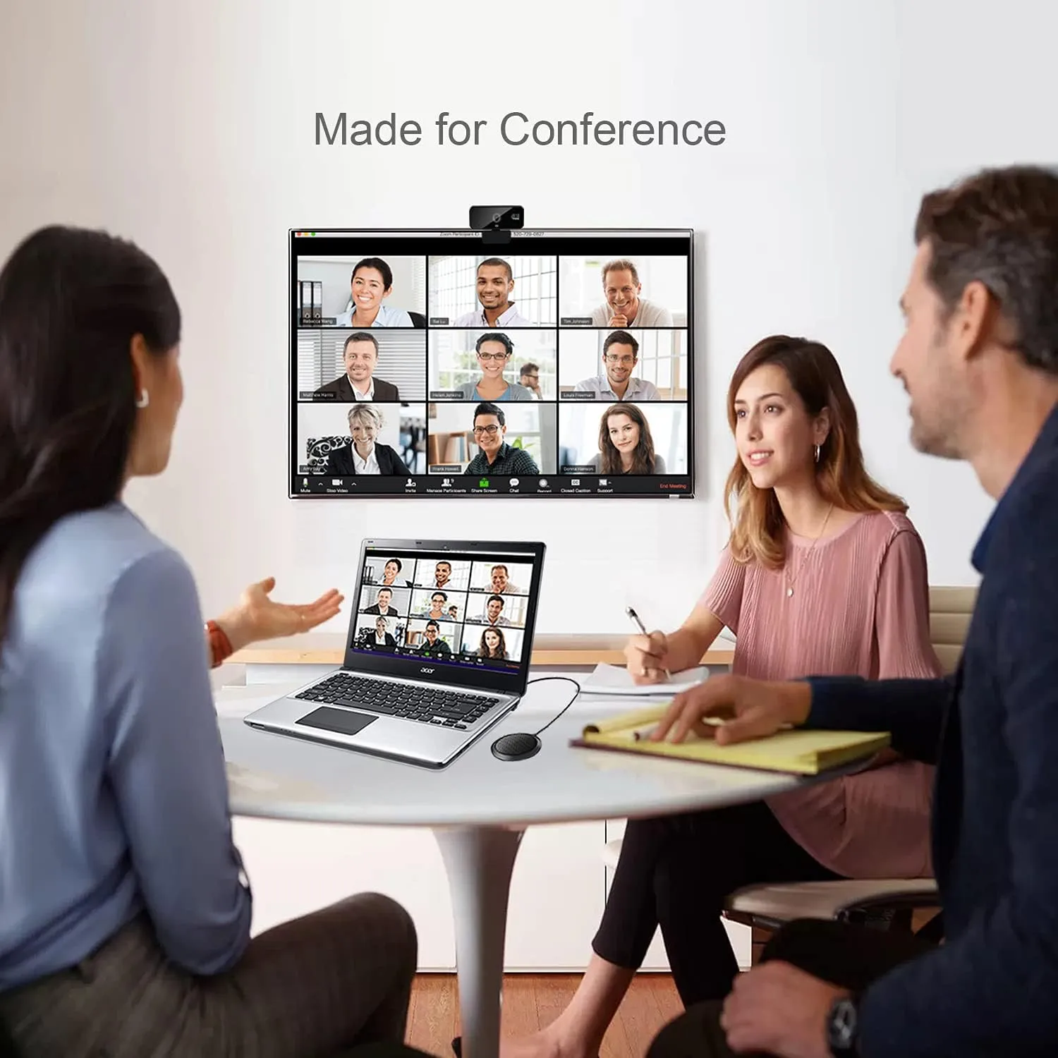 Xtream M3 - USB Omnidirectional Tabletop Conference Microphone with 360° Pickup