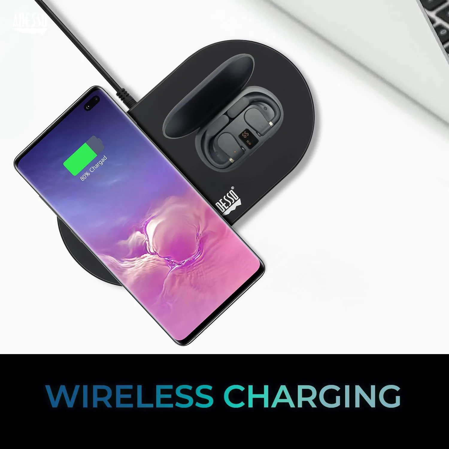 Xtream T4 Open-Ear Bluetooth Earbuds with Charging Case