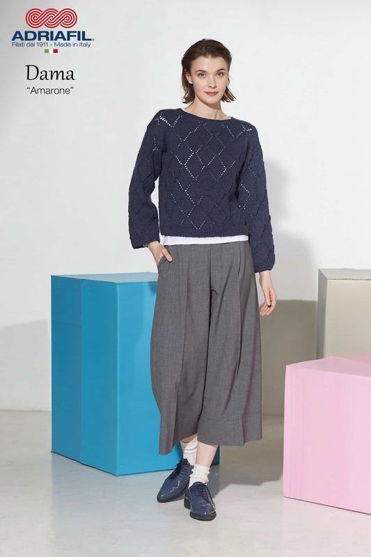 SCHEDA MAGLIA DAMA – Pullover “Amarone”