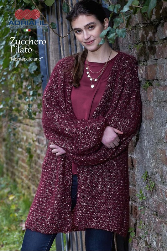 SCHEDA MAGLIA ZUCCHERO FILATO – Cardigan Montepulciano SCHEDA MAGLIA ZUCCHERO FILATO – Cardigan Montepulciano