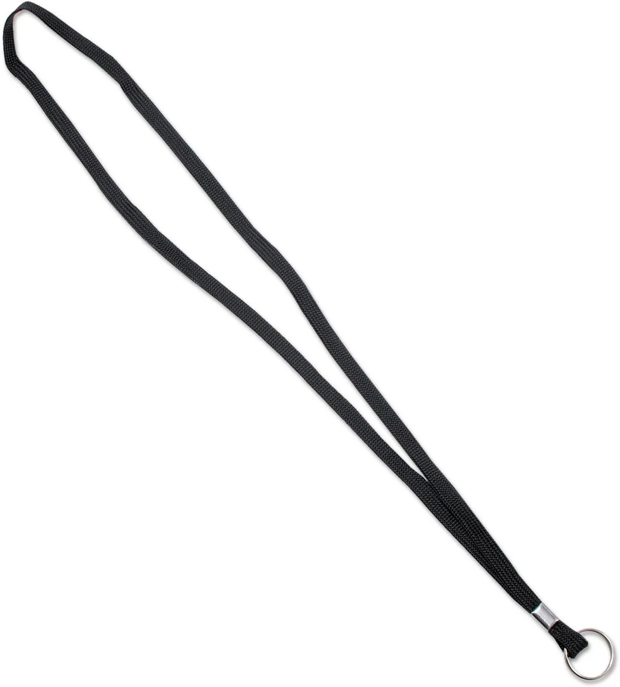 ADVANTUS Deluxe Cotton/Nylon Lanyards with Metal Attachment