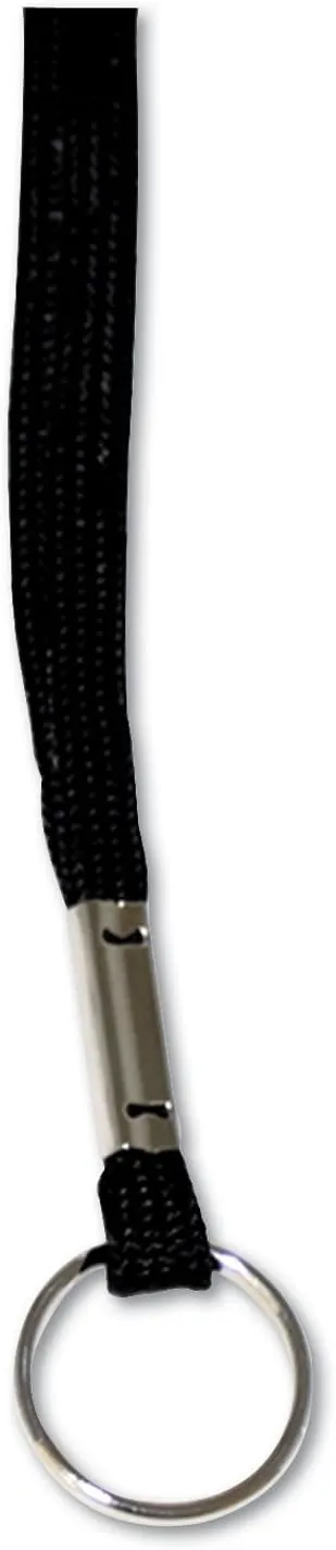 ADVANTUS Deluxe Cotton/Nylon Lanyards with Metal Attachment