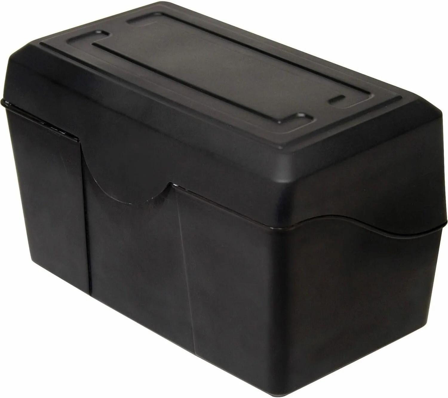 Advantus Index Card Holder Plastic File, 300-Card, Stackable
