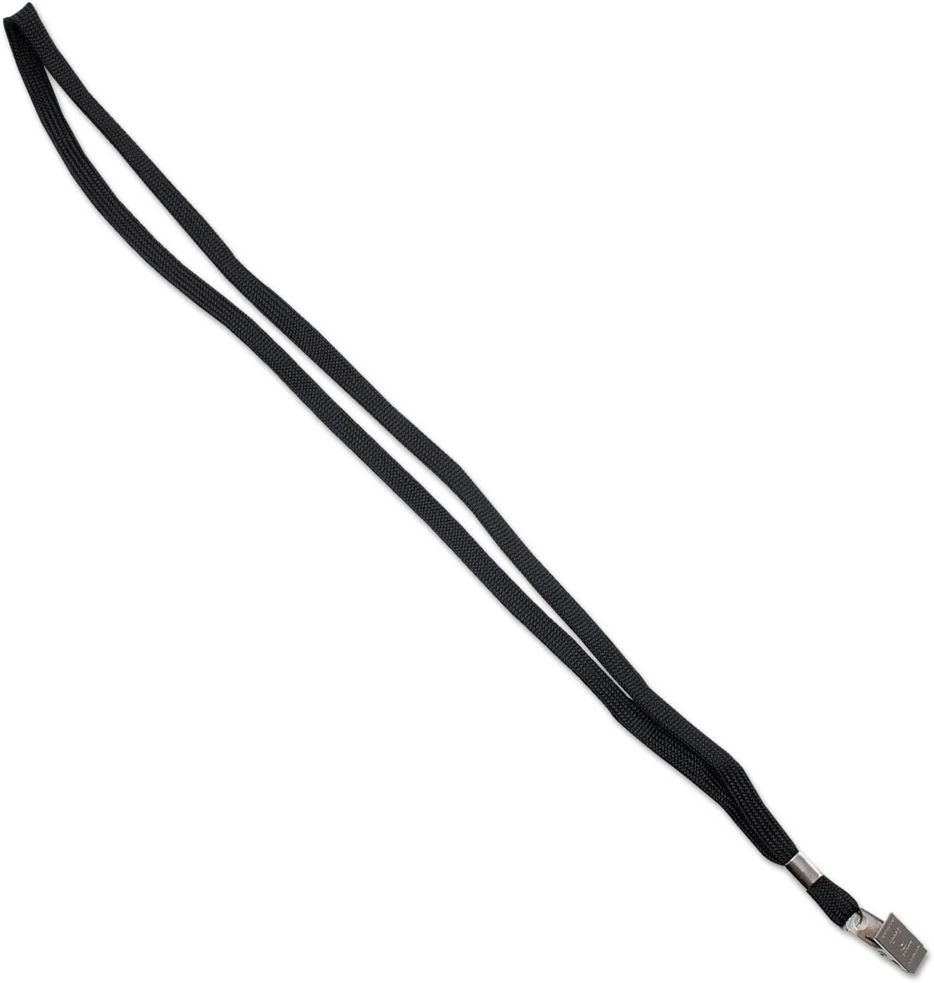 ADVANTUS Deluxe Cotton/Nylon Lanyards with Metal Attachment