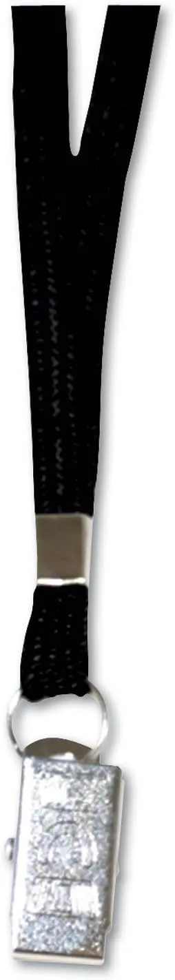 ADVANTUS Deluxe Cotton/Nylon Lanyards with Metal Attachment