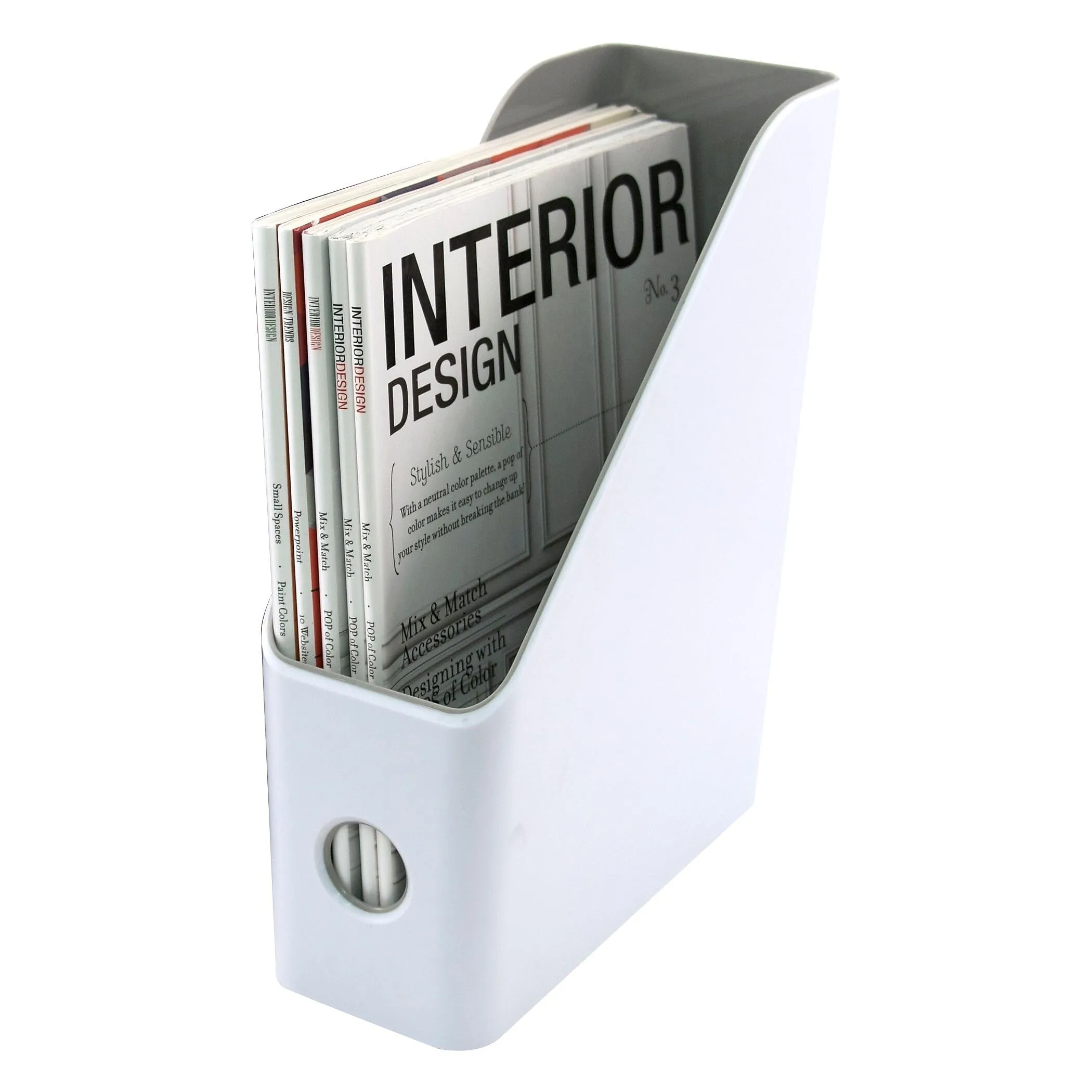Advantus Fusion Magazine File Holder