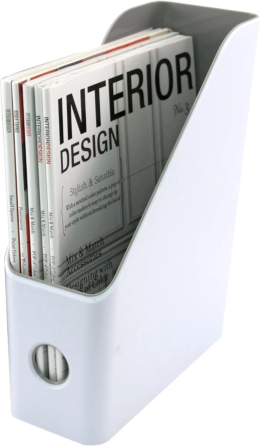 Advantus Fusion Magazine File Holder