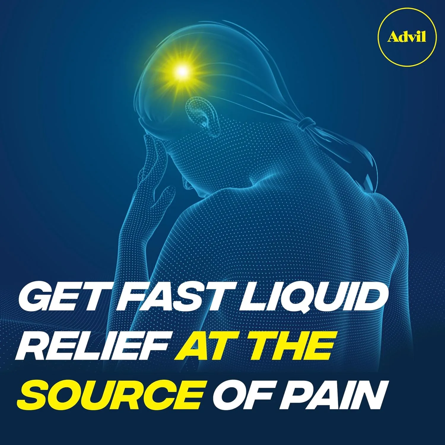 Advil Liqui-Gels Pain Reliever and Fever Reducer, Pain Medicine for Adults with Ibuprofen 200mg for Headache, Backache